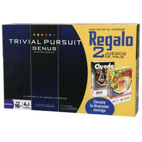Trivial Genus + 2 Juegos De Viaje Hasbro