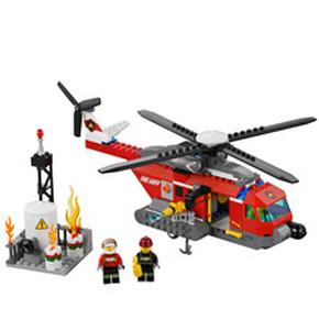 Helicóptero De Bomberos Lego