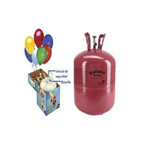 Botella Pequeña De Helio + Bolsa De 50 Globos Liragram