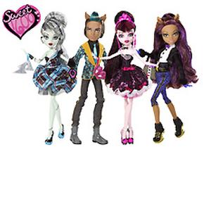 Muñecas 1600 Cumplespantos Monster High Mattel