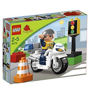 Moto De Policía Duplo Lego