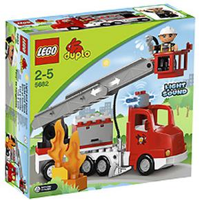 Camión De Bomberos Duplo Lego