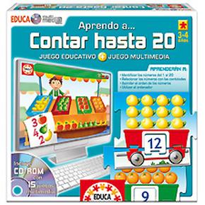 Juego Contar Hasta 20 Multimedia Educa Borrás