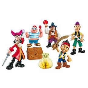 Figuras Deluxe Jake Y Los Piratas De Nunca Jamás Disney Mattel