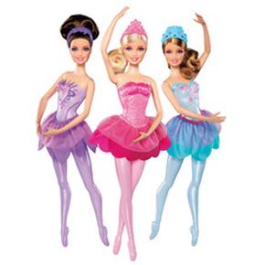 Muñeca Básica Barbie Bailarina Mattel