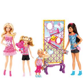 Muñecas Hermanas De Barbie Parque De Atracciones Mattel