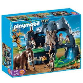 Cueva Prehistórica Con Mamuts Playmobil