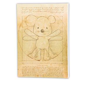 Img Gallery Vitrubio & Leonardo (50x35cm)