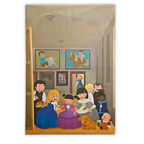 Img Gallery Las Meninas & Velazquez (63x93cm)