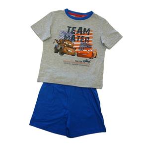 Cars – Pijama Verano Gris Y Azul 6 Años