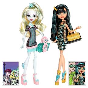 Monster High – Muñecas Scaris – Lagoona Blue + Cleo De Nile