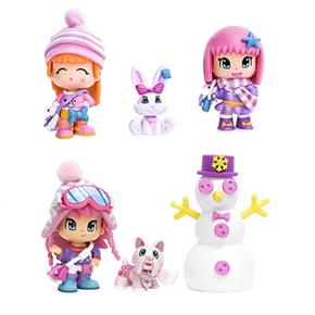 Pin Y Pon – Escenas Nieve – 2 Figuras (varios Modelos)