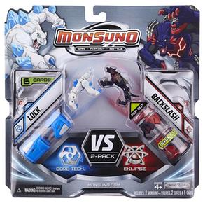 Monsuno – Pack De Batalla 2 Cores Serie 4 – Lock Vs Backslash