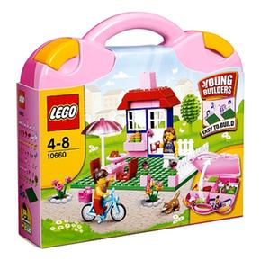 Lego Bricks And More – Maletín Rosa – 10660