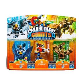 Skylanders – Triple Pack Figuras – Sonic Boom, Sprocket Y Stump Smash