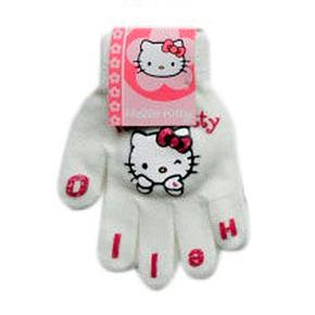 Guantes Hello Kitty Blanco – Talla Única