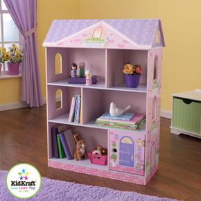 Librería Y Casita De Muñecas 2 En 1