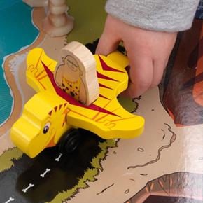 Tren Mesa De Con Set Dinosaurio Y Madera Circuito 8NOkn0wZPX