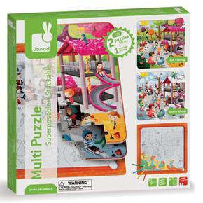 Multi Puzzle Parque De Juegos