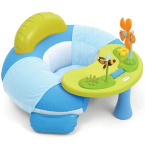 Asiento De Actividades Hinchable Color Azul Cotoons