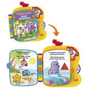 Libro Aprendizaje Animales Fisher Price