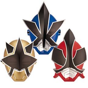 Máscaras Súper Samurai Power Ranger Bandai