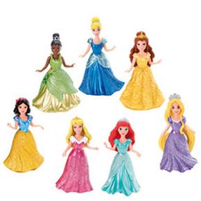 Muñecas Mini Princesas Disney Magiclip Mattel