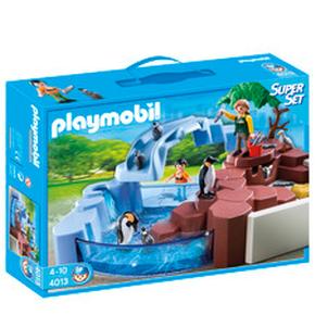Super Set Piscina Con Pingüinos Playmobil