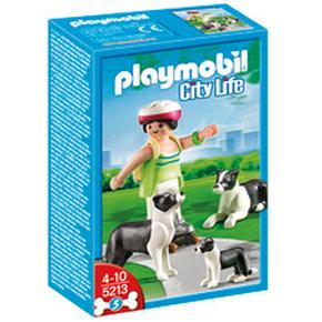 Border Collies Con Cachorros Playmobil