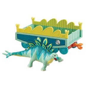 Dino Tren Figura Morris Con Vagón