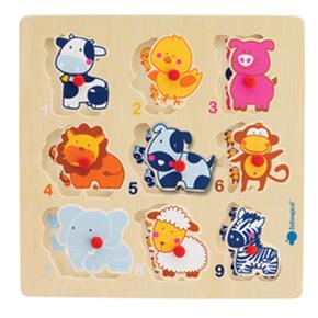 In & On Animal Puzzle