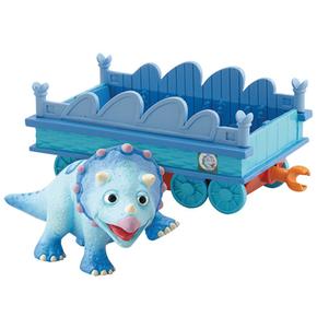 Dino Tren Figura Tank Con Vagón
