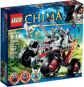Lego Chima El Lobo De Asalto De Wakz