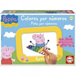 Peppa Pig Colorea Por Números