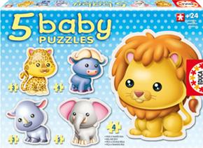 Puzzle Baby Animales Salvajes