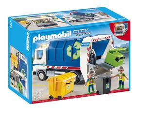 Playmobil Camión De Reciclaje Con Luces