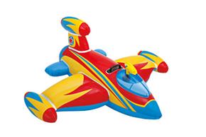 2 Aviones Hinchables + Pistola De Agua