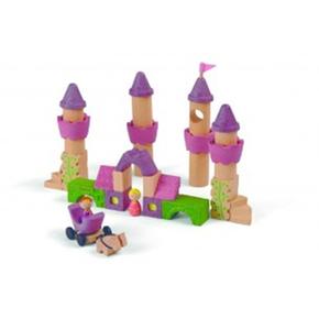 Castillo De Hadas De Bloques De Madera Plantoys