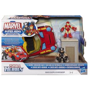 Playskool Heroes – Marvel Super Hero Adventure Vehículo De Lujo – Coche Anti-crimen