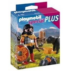 Playmobil Bárbaro Con Perro