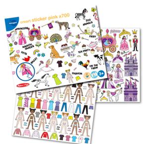 Creart Sticker Pink X700