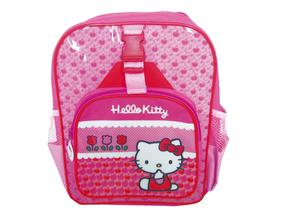 Hello Con 30 Kitty Mochila Bolsillos Cm R453jALq