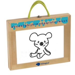 Pizarra Porta Triplespan Abcspannbsp; nbsp;maletín Natural pinta POXTliwkZu