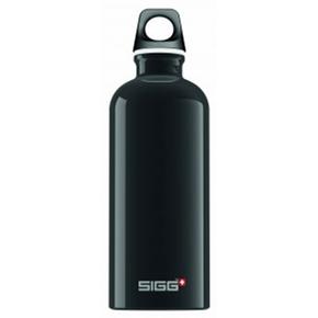 Botella De Aluminio Traveller Black 0,6l Sigg
