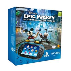 Consola Ps Vita + Epic Mickey 2