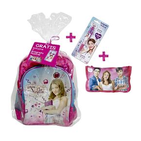 Violetta – Mochila + Boli Musical + Agenda