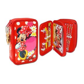 Minnie Mouse – Estuche 3 Pisos + Contenido