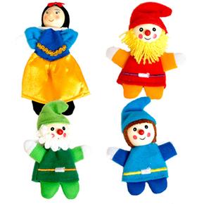 Marionetas De Dedo De Blancanieves Y Los Enanitos Eurekakids
