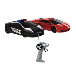 Pack 2 Coches Radio Control – Lamborghini Aventador + Lamborghini Gallardo Policía