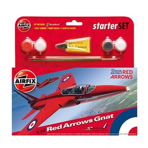 Airfix – Caza Red Arrows Gnat